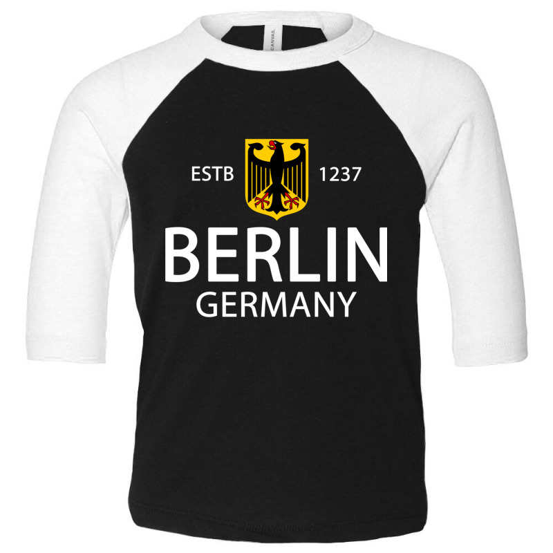 Germany Flag   Deutschland German History   Berlin Germany Long Sleeve Toddler 3/4 Sleeve Tee | Artistshot