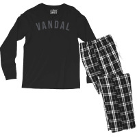 Vandal By Kid Vandal Pullover Men's Long Sleeve Pajama Set | Artistshot