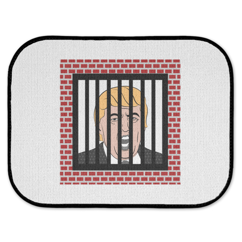 Jail Trump, Lock Trump Up, Trump In Prison, Dump Trump Long Sleeve T S Rear Car Mat | Artistshot