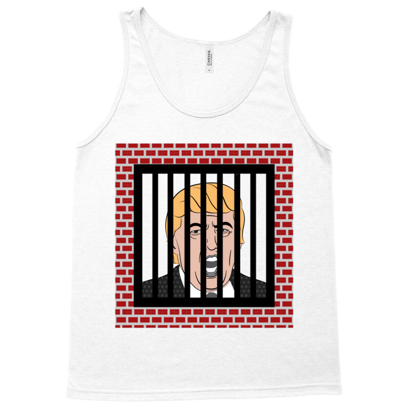 Jail Trump, Lock Trump Up, Trump In Prison, Dump Trump Long Sleeve T S Tank Top | Artistshot