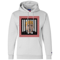 Jail Trump, Lock Trump Up, Trump In Prison, Dump Trump Long Sleeve T S Champion Hoodie | Artistshot