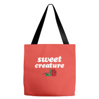 Sweet Creature White Tote Bags | Artistshot