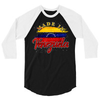 Venezuelan Flag Caracas Latino Gift Latin America Venezuela T Shirt 3/4 Sleeve Shirt | Artistshot