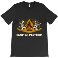 Camping Partners Skull, Camping Partners Skull Art, Camping Partners S T-shirt | Artistshot