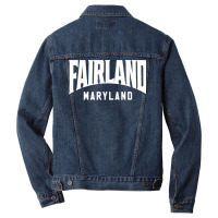 Fairland Maryland T Shirt Men Denim Jacket | Artistshot