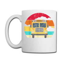 Retro Yellow School Bus For School Bus Driver And Busman Coffee Mug | Artistshot