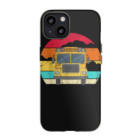 Retro Yellow School Bus For School Bus Driver And Busman Iphone 13 Case | Artistshot