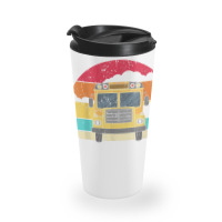 Retro Yellow School Bus For School Bus Driver And Busman Travel Mug | Artistshot