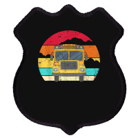 Retro Yellow School Bus For School Bus Driver And Busman Shield Patch | Artistshot