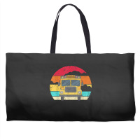 Retro Yellow School Bus For School Bus Driver And Busman Weekender Totes | Artistshot