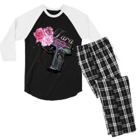 Sons Of Anarchy Tv Show Tara Rose Gun Men's 3/4 Sleeve Pajama Set | Artistshot