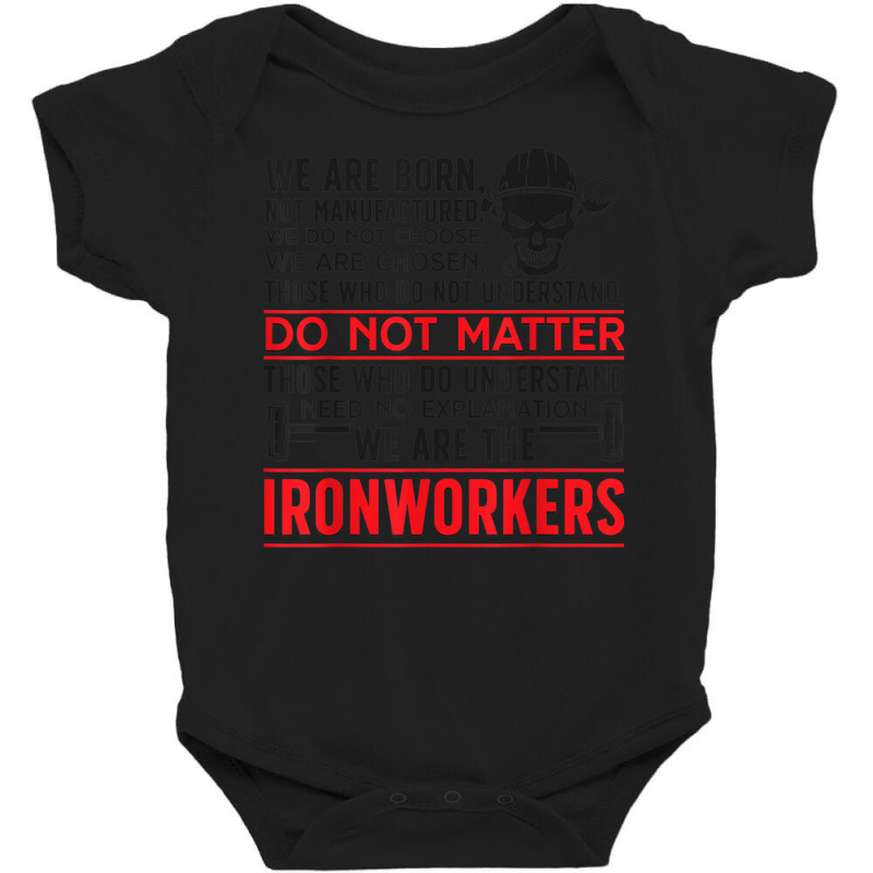 The Ironworkers Ironwork Ironworker Baby Bodysuit by Bewitch | Artistshot