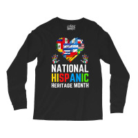 Latino America Culture Gift National Hispanic Heritage Month Premium T Long Sleeve Shirts | Artistshot