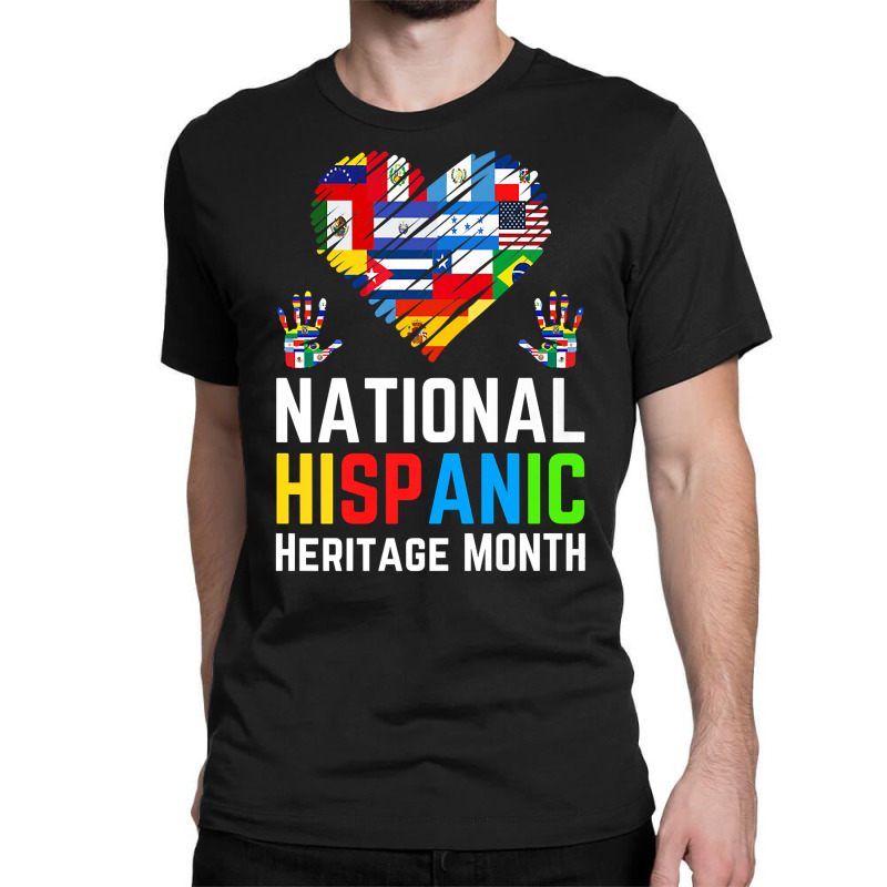 Latino America Culture Gift National Hispanic Heritage Month Premium T Classic T-shirt by povyvexumi3 | Artistshot