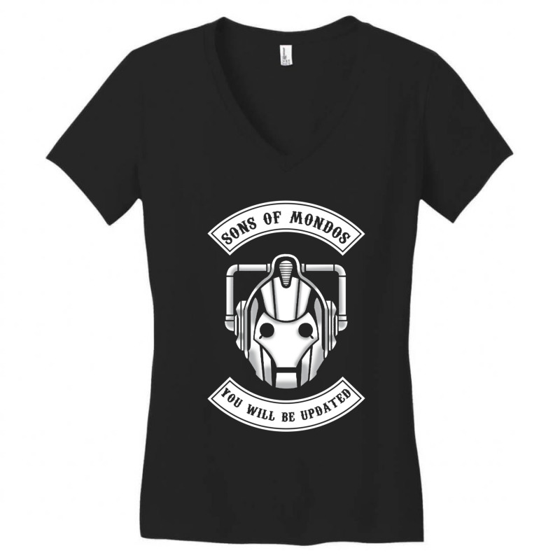 Sons Of Mondos - You Will Be Deleted Women's V-Neck T-Shirt by cm-arts | Artistshot