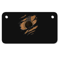 Rip Guitar (version 1) Motorcycle License Plate | Artistshot