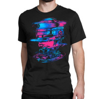 Glitchy Cyborg Classic T-shirt | Artistshot