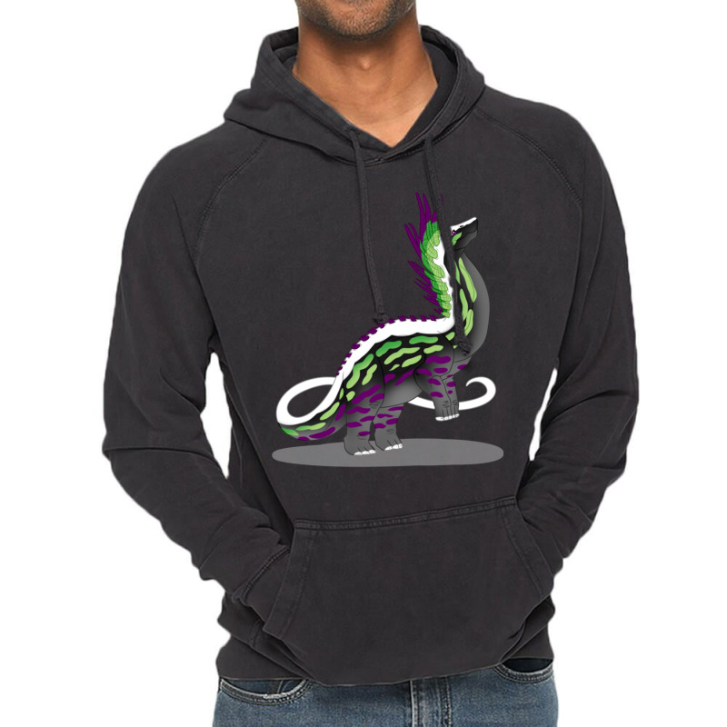 Aroace Pride Dino Vintage Hoodie | Artistshot