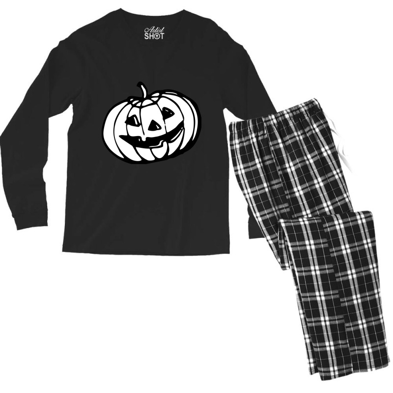 Dsp Direct Support Pumkin Men's Long Sleeve Pajama Set by cm-arts | Artistshot