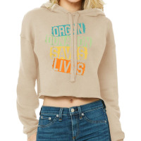 Living Donor Organ Donation Awareness Save A Life Be A Hero T Shirt Cropped Hoodie | Artistshot