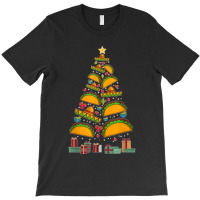 Funny Mexican Xmas Tree Tacos Burritos Feliz Navidad T-shirt | Artistshot