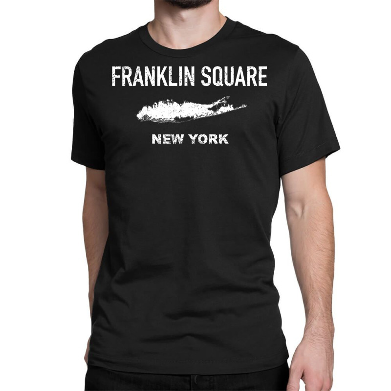 Vintage Franklin Square Long Island New York Classic T-shirt by AuturoMedero | Artistshot