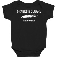 Vintage Franklin Square Long Island New York Baby Bodysuit | Artistshot