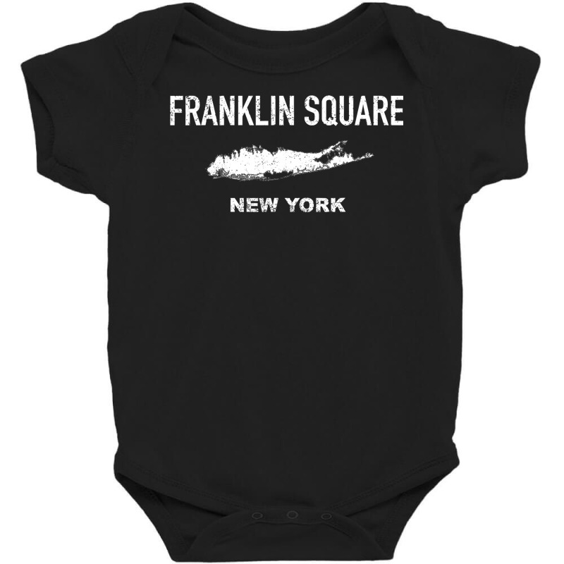 Vintage Franklin Square Long Island New York Baby Bodysuit by AuturoMedero | Artistshot