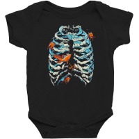 Fish Bone, Fish Bone Art, Fish Bone Vintage, Fish Bone Painting, Fish, Baby Bodysuit | Artistshot