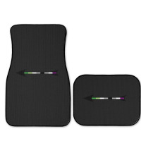 Aromantic Asexual Pride Arrow Full Set Car Mats | Artistshot