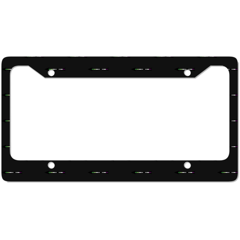 Aromantic Asexual Pride Arrow License Plate Frame | Artistshot