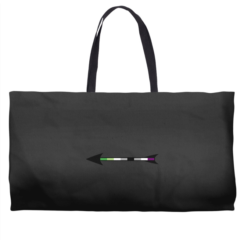 Aromantic Asexual Pride Arrow Weekender Totes | Artistshot