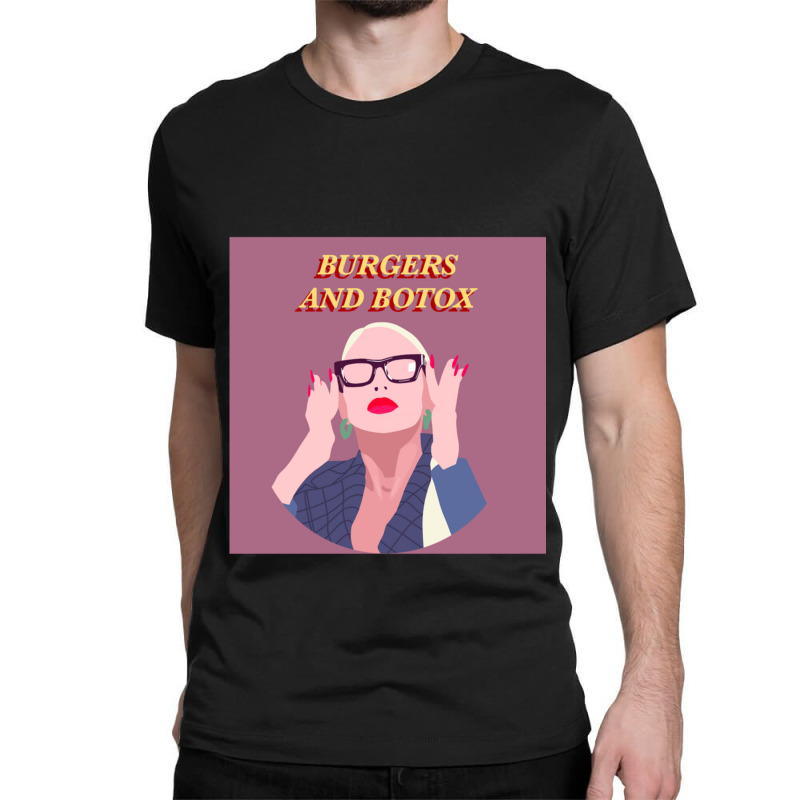 Selling Sunset Christine Quinn - Burgers And Botox - Oppenheim Group Classic T-shirt | Artistshot