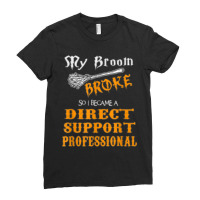 Gift Direct Support Professional Halloween Ladies Fitted T-shirt | Artistshot