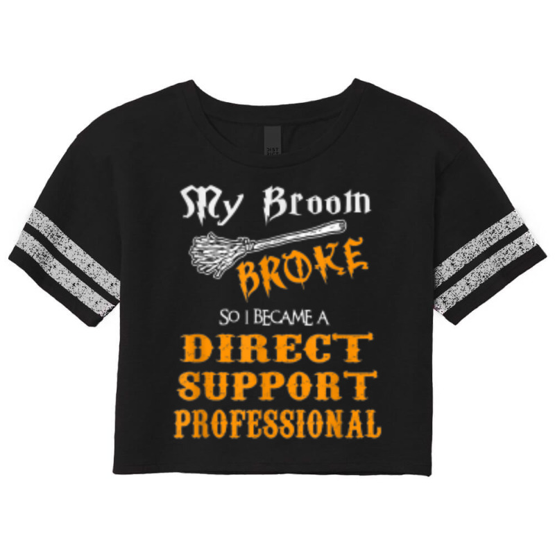 Gift Direct Support Professional Halloween Scorecard Crop Tee by cm-arts | Artistshot