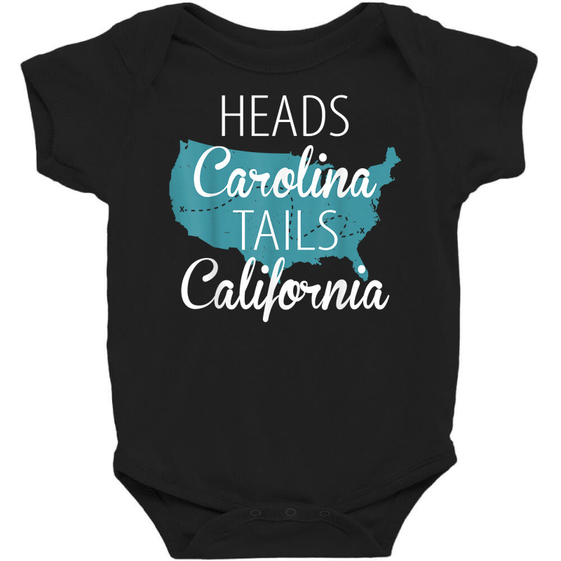 Heads Carolina Tail California Western Country Summer Beach T Shirt Baby Bodysuit by cm-arts | Artistshot