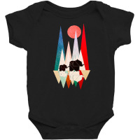 Elephant Forest, Elephant Forest Vintage, Elephant Forest Art, Elephan Baby Bodysuit | Artistshot