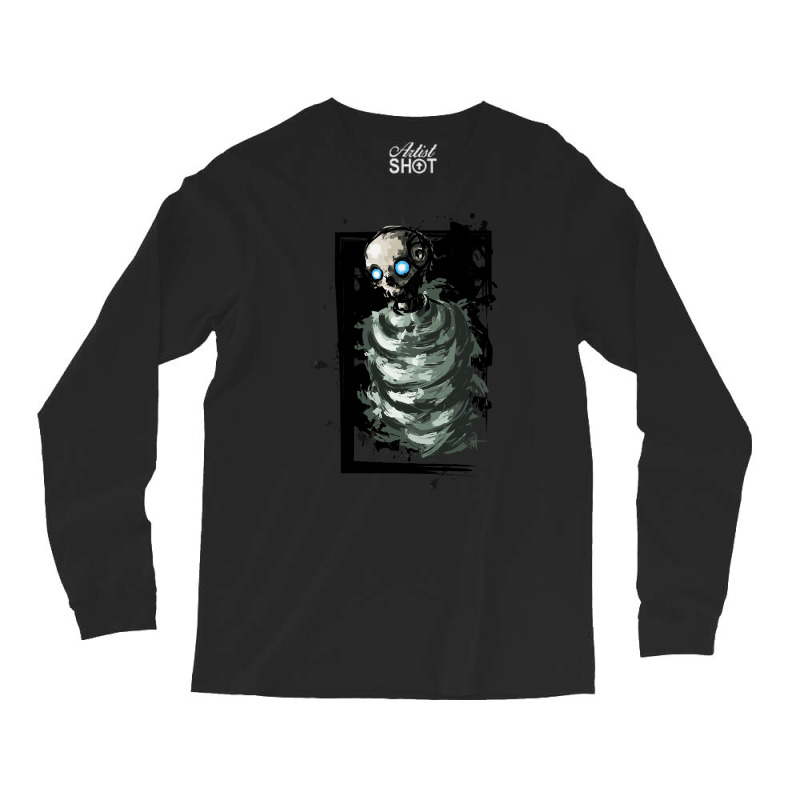 Pupa Robot Skull, Pupa Robot Skull Art, Pupa Robot Skull Vintage, Pupa Long Sleeve Shirts by cm-arts | Artistshot