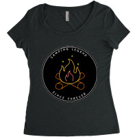 Camping Legend Since Forever Women's Triblend Scoop T-shirt | Artistshot