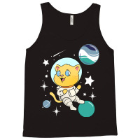 Cat In Space Oriented Aroace Pride Tank Top | Artistshot