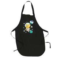 Cat In Space Oriented Aroace Pride Full-length Apron | Artistshot