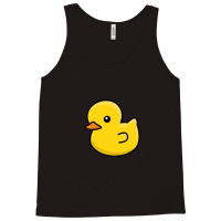 Yellow Cute Duck Animal Kawaii Cartoon Tank Top | Artistshot