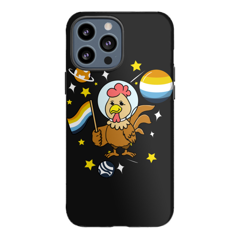 Chicken In Space Aroace Pride Iphone 13 Pro Max Case | Artistshot