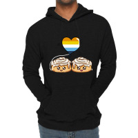 Cinnamon Roll Couple Aroace Pride Lightweight Hoodie | Artistshot