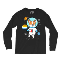 Corgi Space Aroace Pride Long Sleeve Shirts | Artistshot