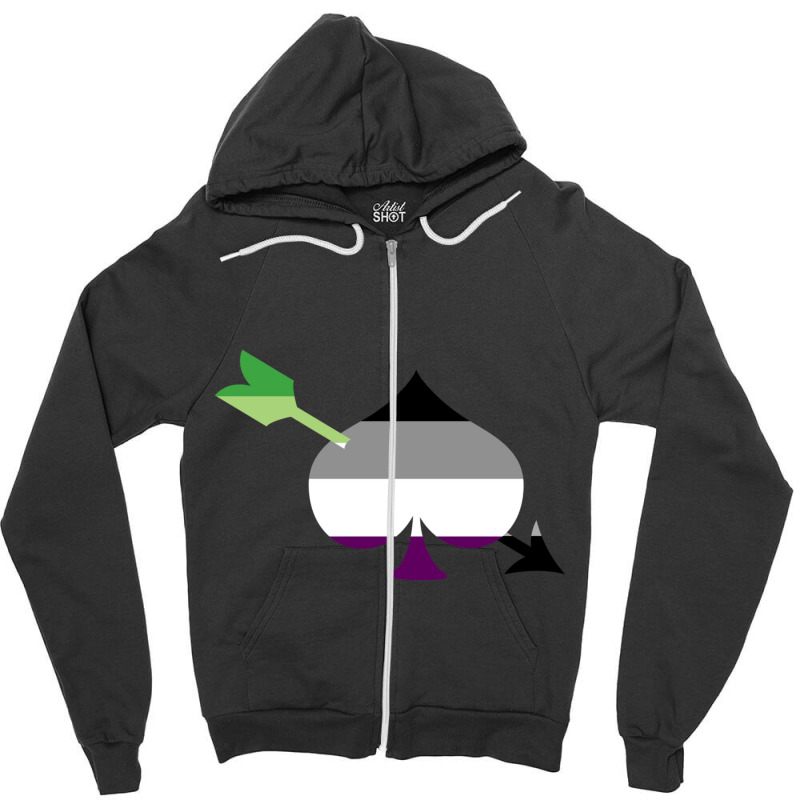 Cupid_s Aroace Zipper Hoodie | Artistshot