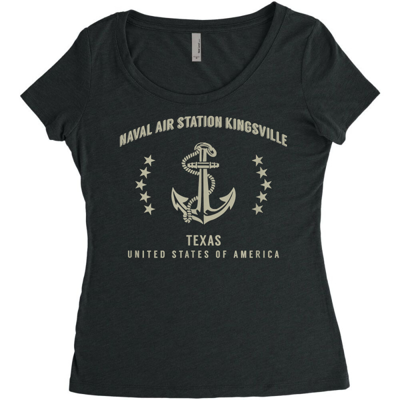 Naval Air Station Kingsville T Shirt Women's Triblend Scoop T-shirt by cm-arts | Artistshot