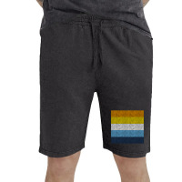 Distressed Aroace Flag Vintage Short | Artistshot