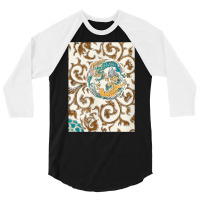 Japanese Patterns From Paintings And Woodblock Prints 5 T Shirt 3/4 Sleeve Shirt | Artistshot