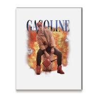 Gasoline T Shirt Metal Print Vertical | Artistshot